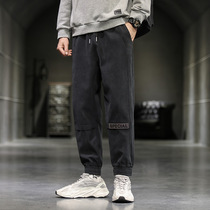 Pants Chauffers Clothing Pants Men Loose Bunches Casual Long Pants Trend Sports 100 100 Hitch 2021 Spring Festival