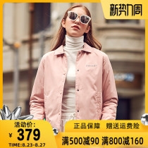 Boxi He outdoor cotton clothes for men and womens new fashion casual sports round neck short warm and breathable down baseball clothes