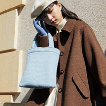 omont egg tarts comeback outline fur coats womens autumn and winter 2021 new medium long style loot jacket