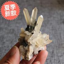 Sichuan natural crystal cluster r rough Crystal hematite Crystal symbiotic crystal cluster rough ornaments