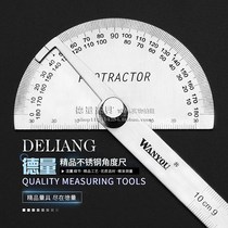 Protractor angle gauge measuring angle woodworking indexing gauge stainless steel angle gauge 100 150 300mm