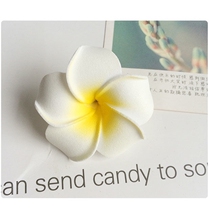 Floral headdress summer temperament summer beach vacation paragraph flower plumeria hairclip edge clamp headdress accessories floral headdress