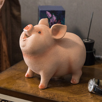 Home spot cute little pig Piggy Bank decoration creative living room wine cabinet decoration twelve zodiac pig mascot