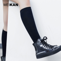 MEIKAN high stockings womens socks autumn and winter warm cotton socks stockings and knee socks antibacterial and deodorant