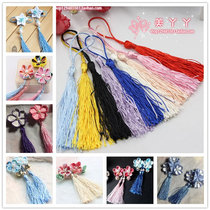 diy handmade bow material tassel pendant small pendant Chinese knot lanyard and wind hair accessories material pendant