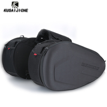 New KUSAIJICHE motorcycle side bag KNIGHT motorcycle side bag side box Saddle travel bag rain helmet bag
