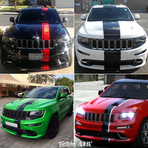 Jeep Jeep Grand Cherokee Car Sticker Pull Flower New Cherokee Decoration Modified Car Sticker Guide Free Light