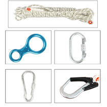  JOHA8 word ring double hook O-ring buffer bag set Seat belt Aerial work hoist hook wear-resistant safety rope