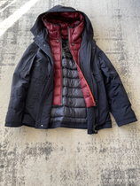 Remove the fine mens wear light insulation thickness compound wear and rain two pieces of velvet feather