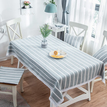 ins tea table fabric table cloth art Nordic net red table cloth rectangular home lace rice table cushion table cloth positive square
