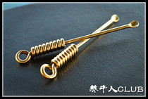 Cattle breeder CLUB pure copper ear digging spoon copper earwax earwax cleanser ear ear extraction device family life products