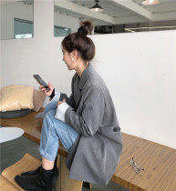 Suit jacket casual coat women 2020 new spring and autumn Korean fashion loose British wind Net red small suit