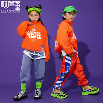 Tide brand childrens clothing national tide street dance clothing boy hip hop suit girl jazz dance hiphop catwalk show costume