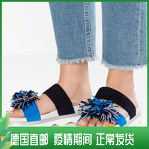 Gabor Garbo 2020 Summer Women Flower Sanders Comfortable Flat Muller Shoes Plus Size 3 Colors 24 610