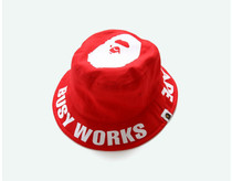 BAPE day family Chauded boy hat B male and female child fisherman hat adult hat sunhat hat teen hat