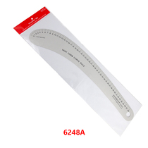 KEARING metal ruler curve plate Export products Aluminum alloy clothing ruler Male imperial metal plate ruler