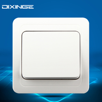The German Peuder-style French standard European-style opening single-control switch Euromark wall switch socket