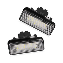 Suitable for Benz W203 5D 5D W219 W219 18LED 18LED plate lamp license plate light LED license plate lamp 2