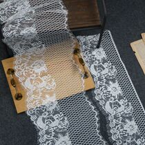 Width 23CM high quality net lash lace fabric must be flowed Su cloth DIY clothing wedding dress accessories