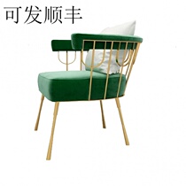 Elegant Nordic Net Red Casual Chair Beauty Salon Backrest Chair Beauty Chia Store Milk Tea Cafe Reception Negotiation Table And Chairs