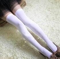 Hot sale long tube striped knee creative middle tube socks mens socks summer little girl White fashion stockings