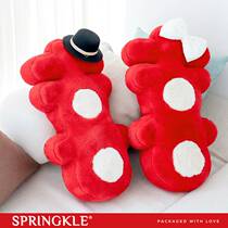 Wedding supplies wedding plush happy words pillow a pair of new wedding room bed decoration cushion