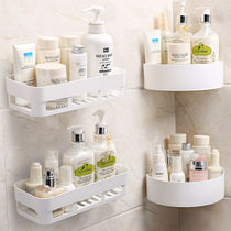Drop bag compensation toilet rack wall hanging bathroom bedroom toilet wall rack free of punching