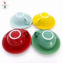 Foreign trade boutique candy color traditional cappuccino coffee cup Macaron color coffee cup