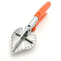 Multifunctional right angle cut 45 degree 90 degree U - sealed cartridge angle scissor slot cut woodworking cut