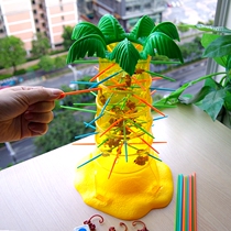 Fun board game parent-child early education game monkey climbing toy down parent-child interactive young children puzzle gift