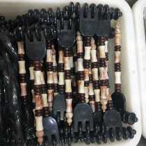 Imitation Buffalo Horn Massage Car Point Caves Scraping Black Horn Massage Roller Cupping Massage Stick Beauty Slimmer