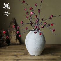 Vase Pendulum pieces Ceramic Dry Flower Table Decorations Vinotro Ceramic Artist TV Cabinet Home Chinese Inserts Vases