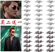 Good sign Crowley tattoo stickers old snake with the same three-dimensional sexy men and women waterproof long-lasting customization 