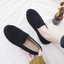 A soft - solid soft - sole cotton shoes in 2023 Spring and Autumn - soft - sole soft - sole cotton shoes comfortable pregnant mother