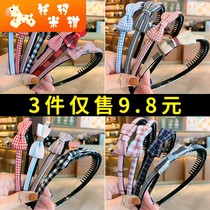Children's hairpin bow hairband cute girl headband little girl princess toothed non-slip broken hair accessories hair comb