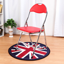 Electroplated folding chair Foldable chair Office chair Conference training chair Computer chair Activity chair Venue chair Office desk chair