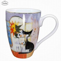 Foreign Trade Boutique Mug Regular American Mug Goebel Series Arabian Fairy Moon Cat 1