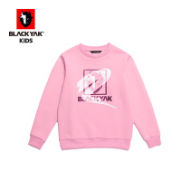 BLACKYAK Bureyak children Spring and Autumn long sleeve round neck T-shirt sports leisure sweater childrens clothing FZK433