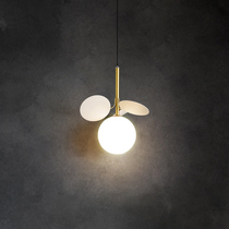  Nordic creative bedside chandelier ins net celebrity Bedroom bedside lighting designer Modern minimalist childrens room lamps