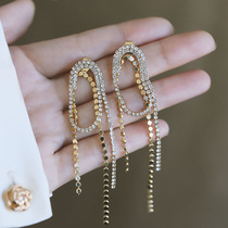 Silver Bench Parents Streaming Su s925 Pure Silver Needle Earrings 2021 New Tide Han Temperament Fashion Temperament Earrings