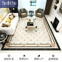 Modern minimalist living room floor tiles Parquet tiles puzzle corridor aisle entrance throwing crystal tiles Unlimited floor tiles