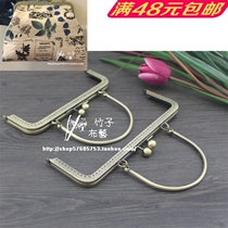 AC204 AC204 18cm22cm wide square embossed opening gold bracelet classic diy bag accessories manufacturer direct