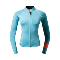 2mm surf jacket split long sleeve top Snorkeling jellyfish suit warm cold sunscreen diving waterstar