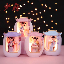 Palace antique Princess ornaments doll Hanfu doll Creative Chinese Style characteristics gifts hand juan ren small gifts