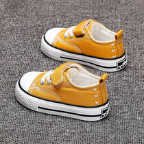 Female baby shoes summer Men spring and summer cloth shoes mens treasure canvas shoes Children soft bottom female treasure board shoes a pedal trendy shoes