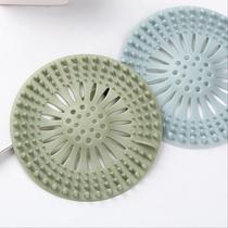 bathroom water removal partition grid round hair drainage filter toilet drainage outlet household cover