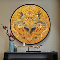 Classical phoenix cross stitch small peacock 2021 new thread embroidery living room bedroom modern Chinese small simple embroidery