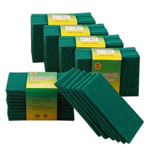 Scouring cloth dish cloth kitchen washing dishes sponge wipe cloth do not lose hair wipe towel brush artifact 40 pieces