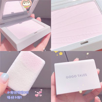 Strawberry cream biscuit girl heart makeup powder matte fog face waterproof oil control long-lasting light and delicate leather