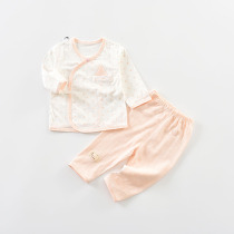 Baby Shang newborn clothes 0-3 months pure cotton baby monk suit men and women baby straps underwear summer thin